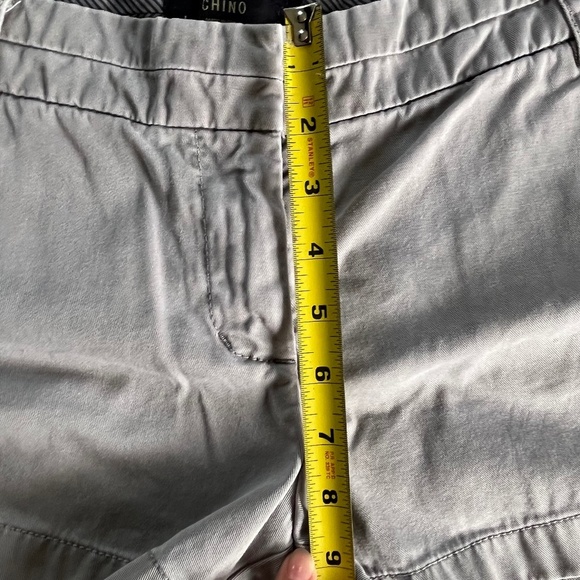J.Crew Sz 6 Mercantile Classic Chino Gray Shorts Pockets Mid Rise - Picture 8 of 8